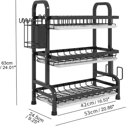 ESCURRIDOR DE PLATOS 3 NIVELES - Image 5